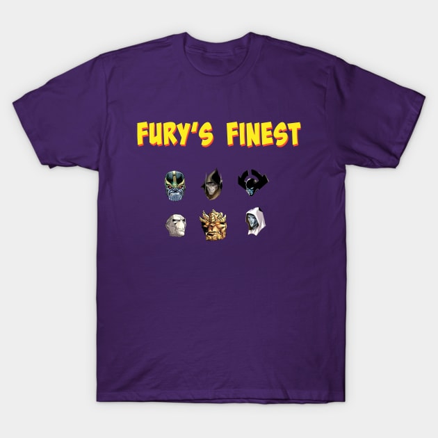 Fury's Finest Logo The Black Order T-Shirt by Fury's Finest